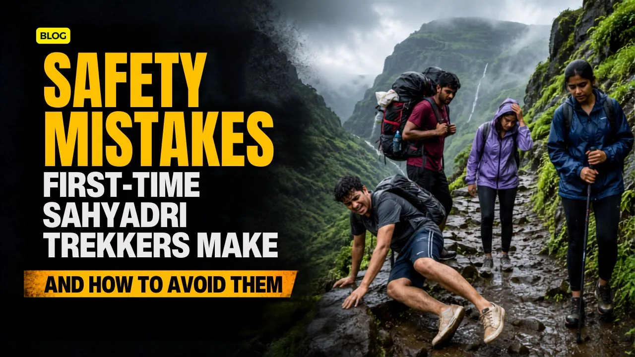 First time trekker early morning start sahyadri
